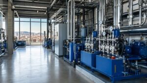 Automatización de sistemas hidráulicos y control de bombeo industrial